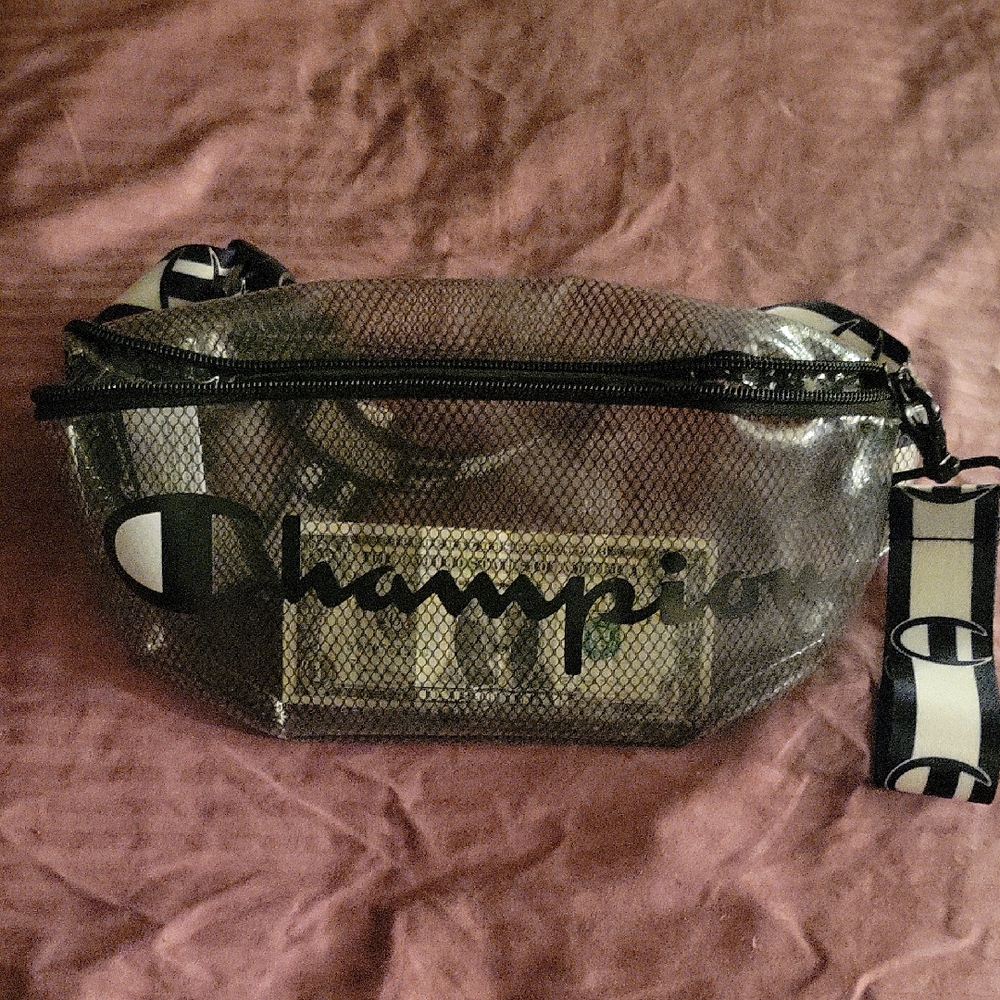 Champion Clear Belt Or Crossbody Bag